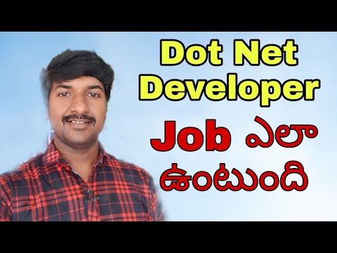 Is  Dot Net Developer Job Easy (Telugu)