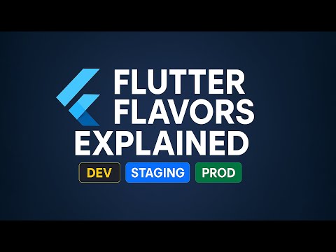 Flutter Flavors Explained — Dev, Staging, Prod Setup in Flutter (Android & iOS)