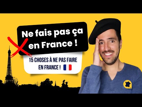 ❌😱 Ne fais pas ça en France ! | Les plus grosses ERREURS que les touristes commettent en France.