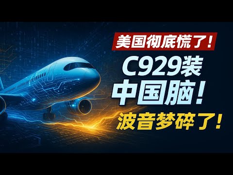 打破20年垄断！给C929装“中国大脑”，这位科学家让美国技术封锁失效#C929国产大飞机#技术突围#科学家回国#打破技术封锁#航空软件自主#大国重器#中美科技竞争#高端制造升级