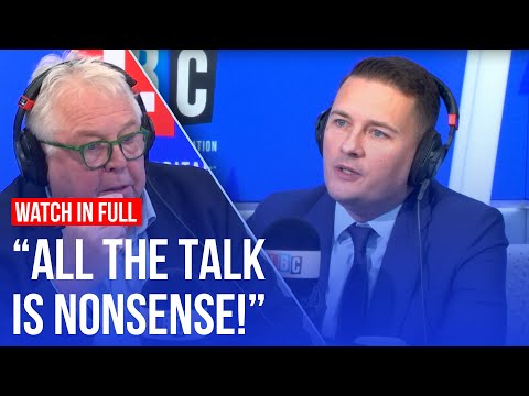 Call the Cabinet: Wes Streeting takes calls from LBC listeners