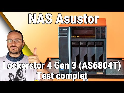 Asustor Lockerstor 4 Gen 3 AS6804T - Test Avis Review - Présentation d'un NAS haut de gamme