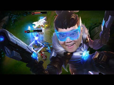 [롤] 감스트 탑 루시안 해봤습니다!! 전설의시작... LOL