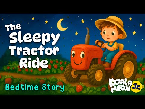 The Sleepy Tractor Ride 🚜 The PERFECT Bedtime Stories for Babies and Toddlers with Relaxing Music