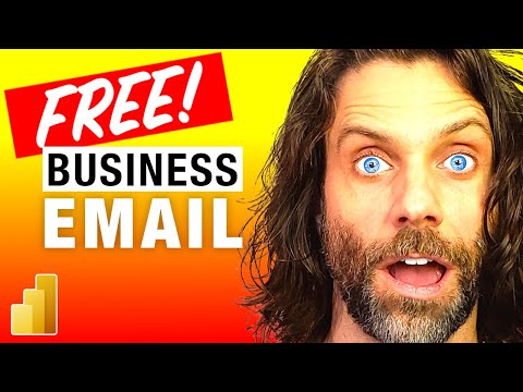 Get A FREE Business Email for Power BI!