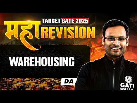 Warehousing One Shot | DS & AI | Maha Revision | Target GATE 2025