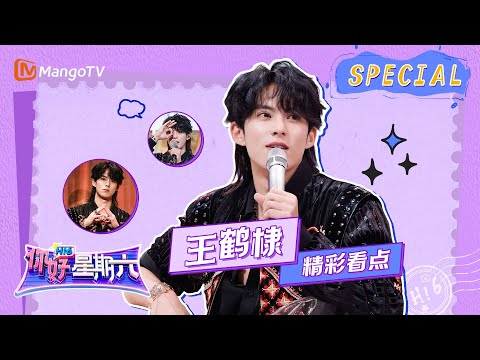 #王鹤棣 CUT: 当被问到现场最有魅力的男生是不是自己时，棣棣的回答竟然是...｜《你好，星期六》Hello Saturday Highlights｜Mango TV