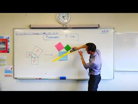 Pythagoras' Theorem (2 of 3: Dissection Proof)