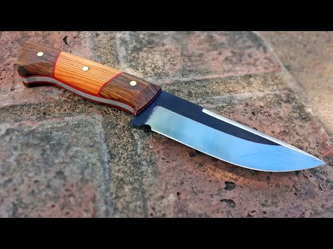 Simple knife making with basic tools