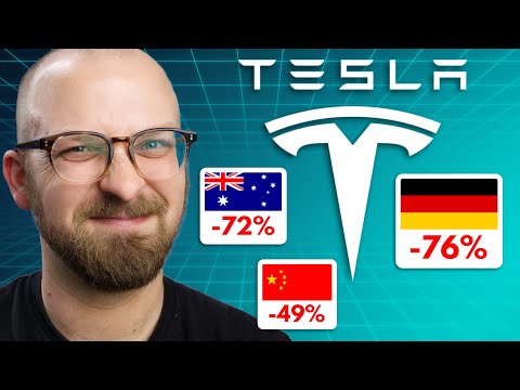 Tesla sales drop again!