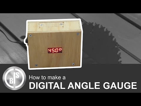 FIX INSTALLED DIGITAL ANGLE GAUGE FOR THE TABLE SAW | HOW TO MAKE A DIGITAL ANGLE GAUGE