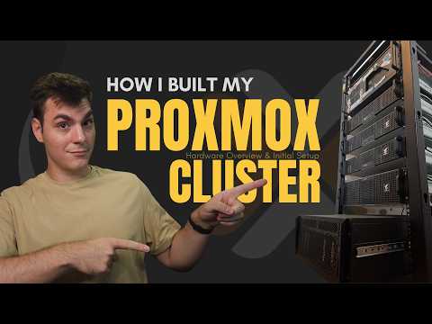 How I Built My Proxmox Cluster - Hardware and Initial Setup