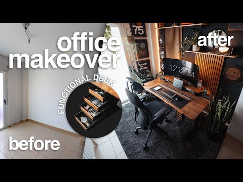 Building The ULTIMATE Desk Setup | 2025 Home Office Makeover