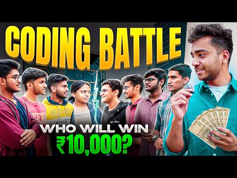 Can These College Students Answer Coding Questions To Win 1000 ₹ 🤑? Coding Battles Ep 1