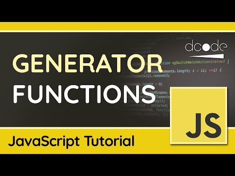 How to use Generator Functions in JavaScript - Tutorial