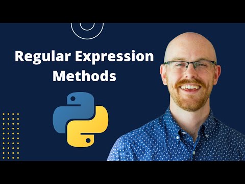 Regular Expression Methods in Python