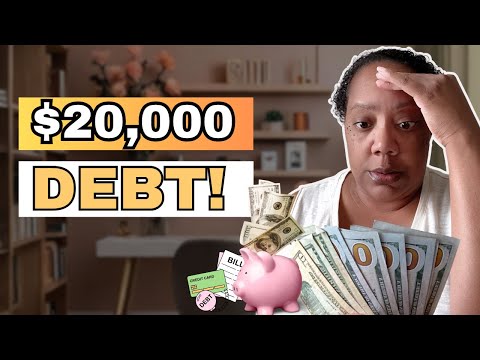 How I Paid Off $20,000 on a Low Income | Follow this DEBT plan #budgeting #debt