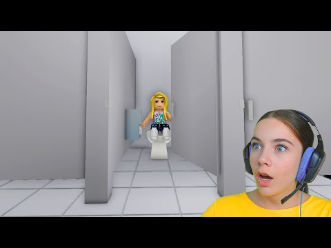 ЗАХОТЕЛА В ТУАЛЕТ НА УРОКЕ в ROBLOX!