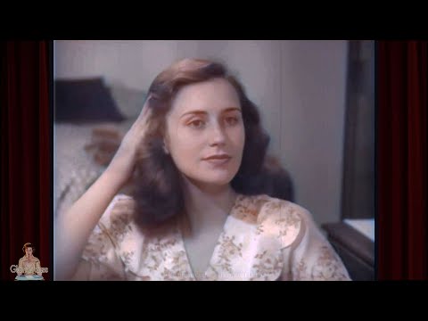 Vintage 1940s Beauty Routine: in Amazing 4K Color
