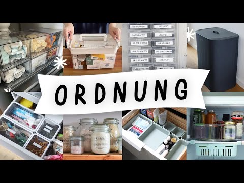 DIY/ Tipps zum ORGANISIEREN + IKEA Hacks | Ordnung für Bad, Büro & Küche | TRYTRYTRY