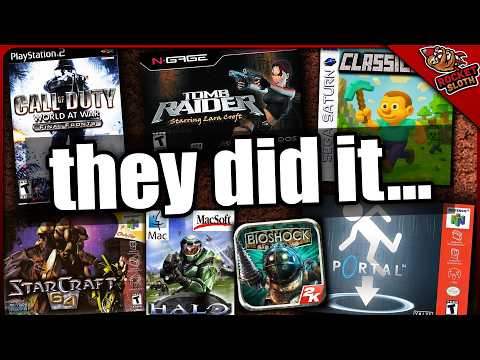 weirdest game releases on strange platforms...