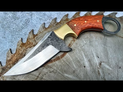 Making A Knife From An Old Saw Blade