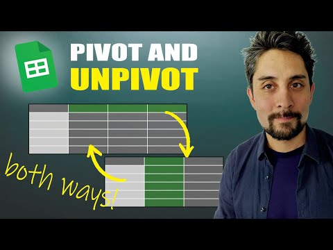 How To Pivot & Unpivot Tables In Google Sheets