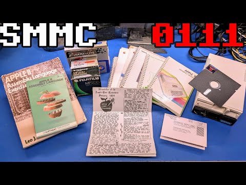 0111 Apple II goodies including clone floppy drives and rare books
