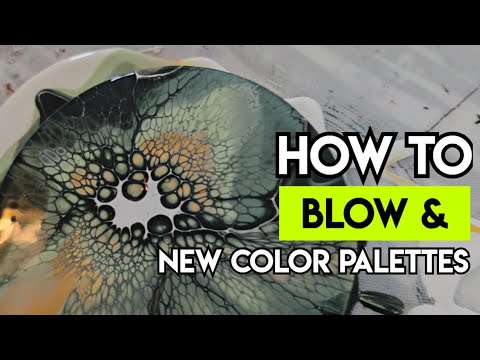 *NEW* 2026 Color Palettes FOR YOU TO TRY With Your Art + My Blowing Techniques 🌬