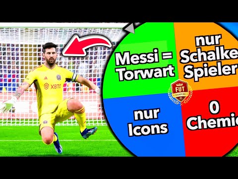 Weekend League - aber das Glรผcksrad bestimmt mein TEAM! ๐๐