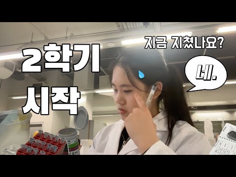 2학기 개강한 호주 간호학과 유학생 브이로그 (근데 현실이 좀 많이 들어간)