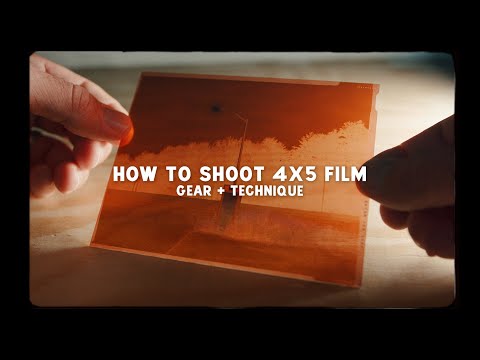 How to Shoot with 4x5 Large Format Film - A Step-by-Step Guide