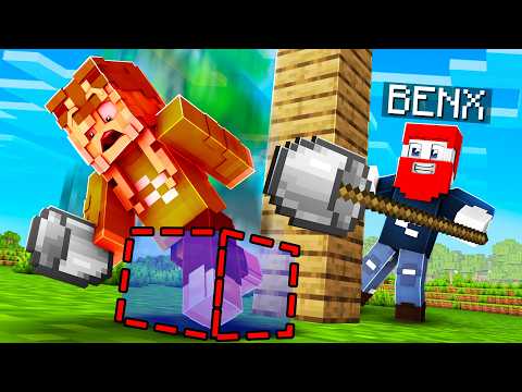 We craft forbidden tools in Minecraft