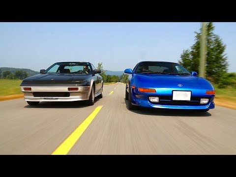 SW20 MR2 Turbo VS. AW11 MR2 | A Japanese Midship Showdown!