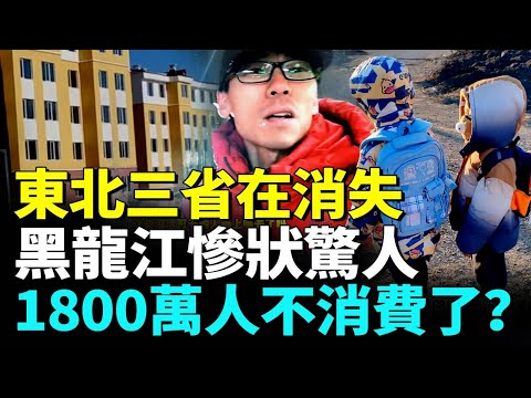 中國東北正在消失!黑龍江慘狀驚人,長春瀋陽1800萬人不消費了?東三省全年新生兒35萬,年輕人外逃,100元能買套房沒人要!當地人談怪象 #看大陸