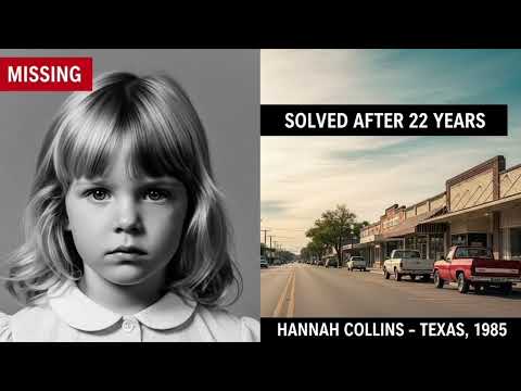 SOLVED: Texas Cold Case | Hannah Collins, 6 | Missing Girl Found Alive After 22 Years (1985–2007)...