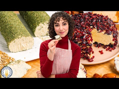 Easy Oil-Free Vegan Cheese Balls (2 Ways!)