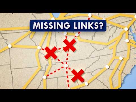 The Most Absurd Passenger Rail Gaps In the US