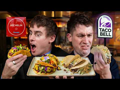 We tried $1 Tacos vs $100 Tacos!
