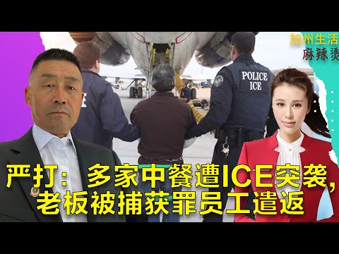 严打：多家中餐遭ICE突袭,老板被捕获罪员工遣返 #德远 #德远资讯 #美国经济 #加州 #美国华人 #餐饮 #创业 #餐厅 #中餐厅 #华人 #华人移民 #预制菜 #厨师