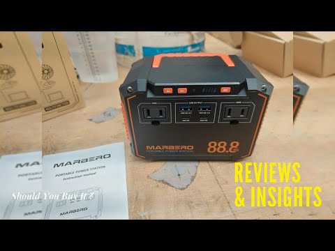 Skip This or Buy It? MARBERO M138 Portable Power Station Review