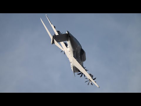 L’incroyable démonstration de vol de l’A400M français en folie