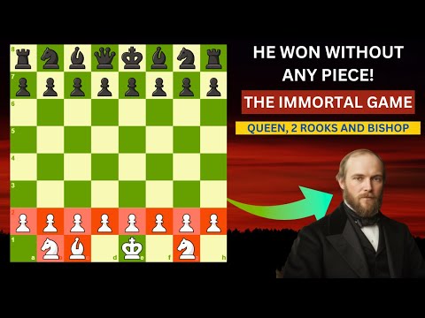 He Sacrificed Every Piece! - THE IMMORTAL GAME