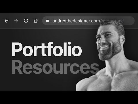 Portfolio Resources you DON'T want to miss