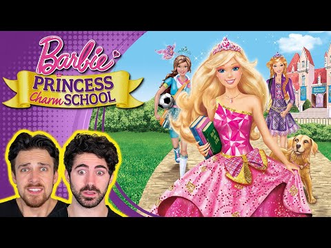 Grown men watch *BARBIE PRINCESS CHARM SCHOOL* (its a fever dream...)