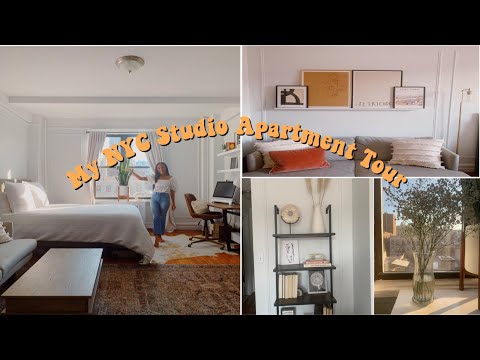 NYC Studio Apartment Tour | Chelsea (300 sq ft.)