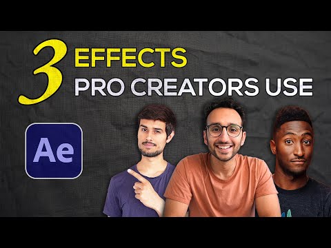 3 Easy (and VIRAL) Effects for PRO-LEVEL VIDEOS!! After Effects Tutorial in Hindi - 2023