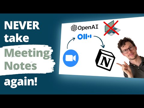 Revolutionise Your Workflow with AI powered Meeting Summaries II Free Notion Template