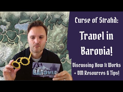 Barovia Travel! All About the Map, Random Encounters & Travel Around Barovia - Tools, Tips & More