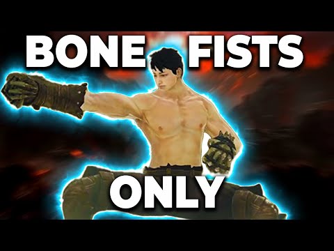 First Time Beating Dark Souls 2 But I Can Only Use Bone Fist!